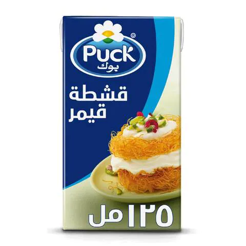 Puck Thick Cream Blended With Vegetable Oil 125 Ml