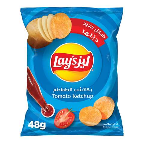 Lays Potato Chips Tomato Ketchup 48g